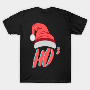 ho ho ho santa hat T-Shirt